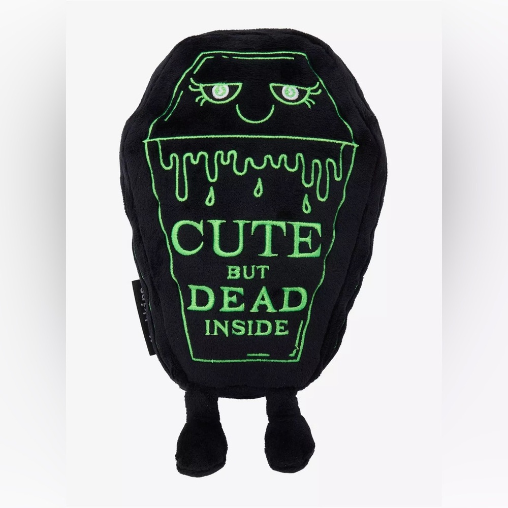 Cute But Dead Inside Punchkins Coffin Plush